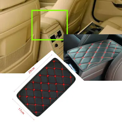 $9.99 • Buy Car Armrest Pad Cover Mat Center Console Box PU Leather Cushion Mat Accessories
