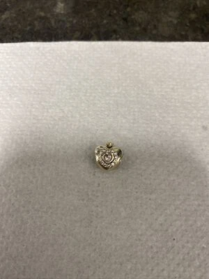 £3.20 • Buy Pandora Silver & Gold Moments Princess Heart Charm