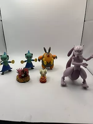 Pokemon Action Figures Toy BULK LOT 6 - Nintendo Tomy INC VINTAGE • $24.99