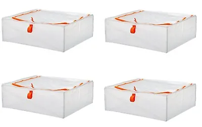 Ikea Parkla Storage Box 4 Pack Under Bed Shoe large Platsa New Free Uk Postage • £12.99