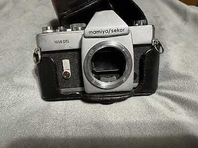 Mamiya / Sekor 1000 DTL Camera With Case. UNTESTED MAYBE PARTS ONLY • $30