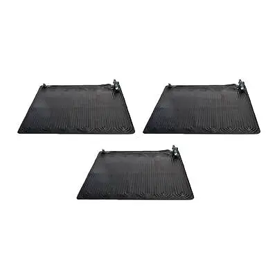 INTEX Solar Water Heater Mat For Above Ground Swimming Pool Black (3 Pack) • $72.99