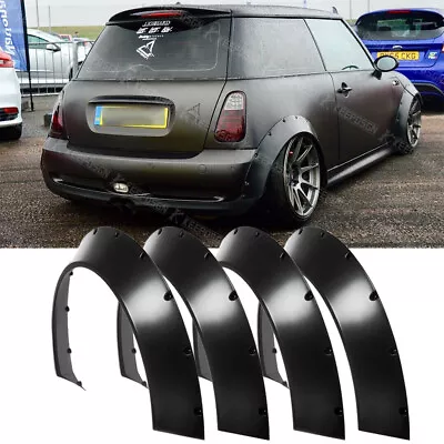 For Mini Cooper S R53 R56 R58 4PCS Fender Flares Extra Wide Body Kit Wheel Arch • $99.55