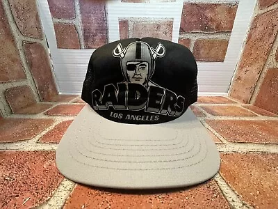 Los Angeles Raiders Vintage SnapBack Hat With Union Hall Store Pricetag • $50