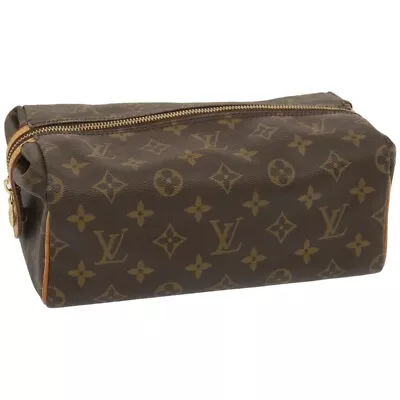 LOUIS VUITTON Monogram Trousse Patte Pression Pouch M47636 LV Auth 67002 • £193.03