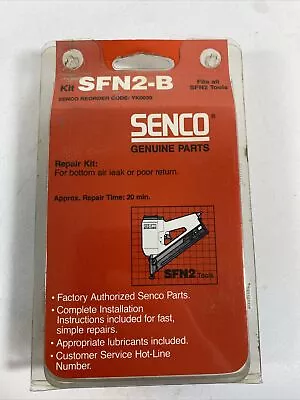 $14.99 • Buy NOS OEM GENUINE SENCO Air Leak Or Poor Return Repair Kit SFN2-B YK0022