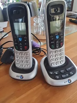 Twin Bt Cordless Phone Answer Machine Landline • £18