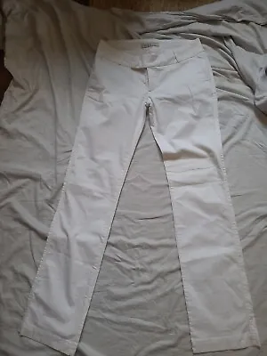 SALSA LIFE 31/29 White Cotton Trousers Jeans W31 L33 Worn Once Slim Leg Used Vgc • £13.50