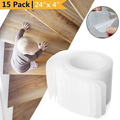 Stair Treads Non-Slip Strips Indoor Outdoor Clear Safety Anti Slip Step Grip • $29.99