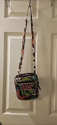 VERA BRADLEY Mini Hipster LOLA Crossbody Bag Purse Built In Wallet • $11