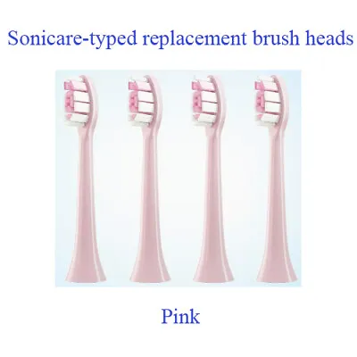 Sonicare-typed Replacement Toothbrush Brush Heads Fits Philips HX9363/R710/R732 • $28.18