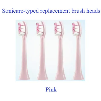 Sonicare-typed Replacement Toothbrush Brush Heads Suit For Philips HX6520/HX6530 • $28.17