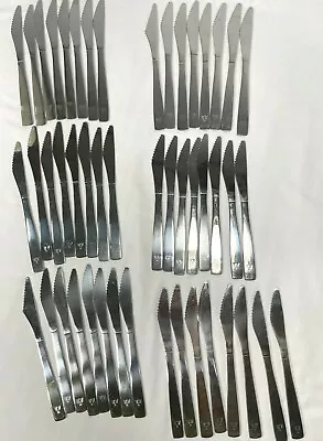 VINTAGE AMERICAN AIRLINES  AA  First Class SILVERWARE - Knives - Set Of 8  • $15