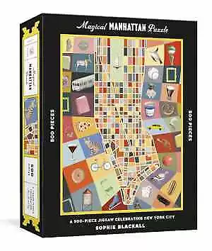 Magical Manhattan Puzzle: A 500-Piece Jigsaw Celebrating New York - Game - New • $13.85