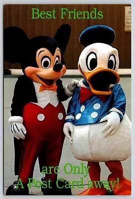 Postcard Best Friends Are Only A Post Card Away!  Mickey's Collection Disney • $5.99