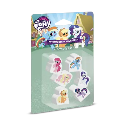 My Little Pony: Adventures In Equestria Deck-Building Game Meeple Pack #1 Promo • $5