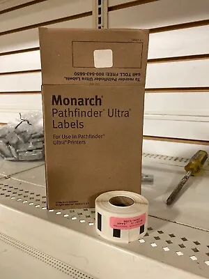 50 Rolls Avery Dennison MONARCH PATHFINDER ULTRA Labels For Printer 402-235 • $45