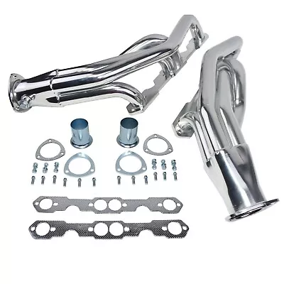 Steel Exhaust Manifold Headers For Chevy SBC GMC Truck 88-95 305 350 5.7L 5.0Lit • $139.99