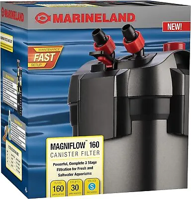 Magniflow Canister Filter For Aquariums 160 GPH • $234.01