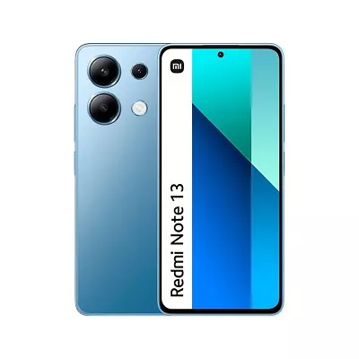 NEW SEALED Xiaomi Redmi Note 13 Smartphone - 6GB 128GB - Ice Blue - UK _ • £154.99