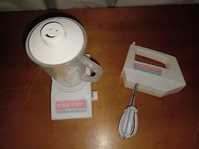 Kiddy Matic Blender And Mixer Play Kitchen Vintage Toy • $10