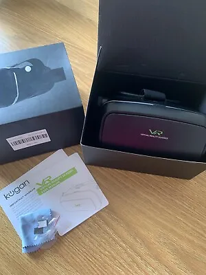 $29.99 • Buy VR Glasses Box Headset Virtual Reality Glasses Game Movie Smart Phone Kogan