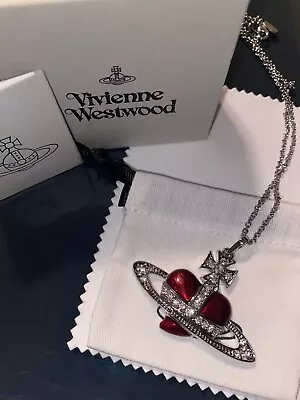 Vivienne Westwood Big Red Heart Necklace • $70