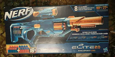 Nerf Elite 2.0 Eaglepoint RD-8 Blaster 8 Dart Drum Ages 8+ New Toy Gun Fire Play • $49.99