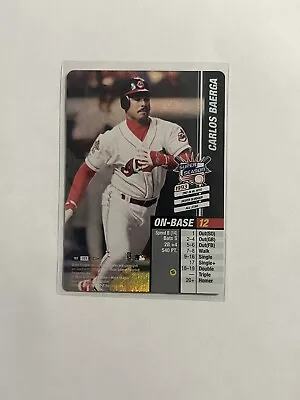 2003 MLB Showdown Carlos Baerga FOIL Super Season #111 Indians Near Mint RARE • $50