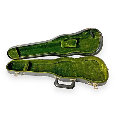 Vintage Olive Green Velvet-Lined Violin Case • $389.95