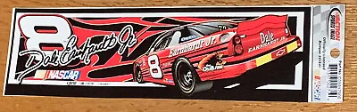 Dale Earnhardt Jr #8 Vintage NASCAR Race Bumper Sticker New Old Stock NOS • $4.69