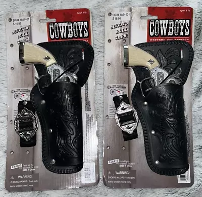 NEW TOY Gun Set Western Cowboy 2 Toy Guns And Holsters Kids • $20