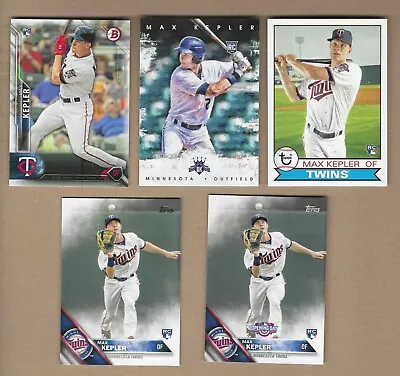 Max Kepler Nice (5) Card Rookie Lot See List & Scan Minnesota Twins • $5