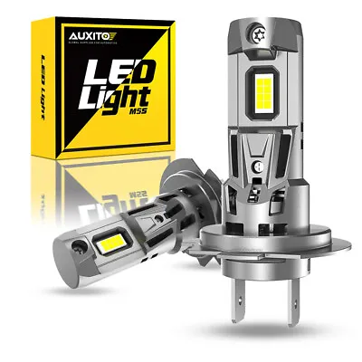 CANbus H7 LED Headlight Headlamps Bulbs Error Free Super Bright 6500K White 2X • $28.99