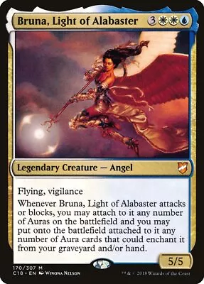 Bruna Light Of Alabaster [Commander 2018] Magic MTG • $1.56