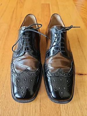 Moreschi Two-Tone Oxford Shoes & Matching Two-Tone Belt • $50