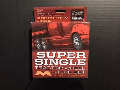 Moebius 1017 Super Single Tractor Wheel & Tire Set-nib-1/25 Scale • $20.75