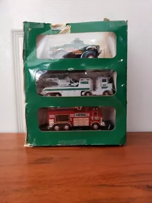 2017 Hess Truck Mini Collection  Trucks Brand New Never Taken Out Box Damaged  • $19.99