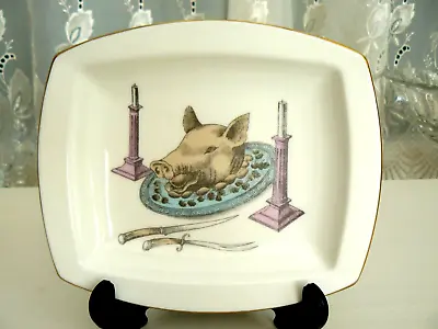 Rare  Minton Bone China  Snack Plate      ** Pork Carvery ** • £15