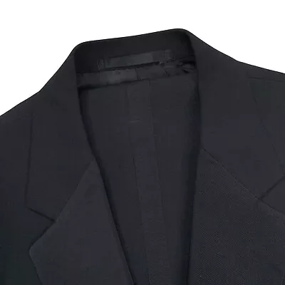 VTG 40 R Hertling X Clipper Shop Black Notch Grosgrain Lapel Tuxedo Made USA • $249.95