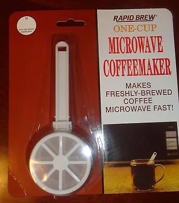 Tops 55723 Rapid Brew One Cup Coffee Maker Microwave  • $6.89