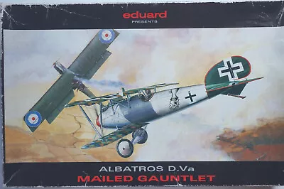 1/48 Superb Eduard # High Detail Rare Albatros Dva Mailed Gauntlet Inc Etch • £23