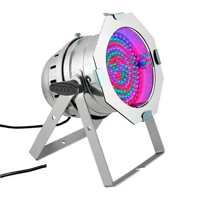 £38 • Buy Traditional Style LED PAR 56 Can RGB DMX - Polished Chrome