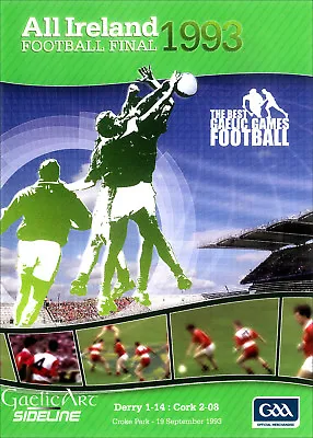 1993 GAA All-Ireland Football Final:  Derry V Cork  DVD • £12.95