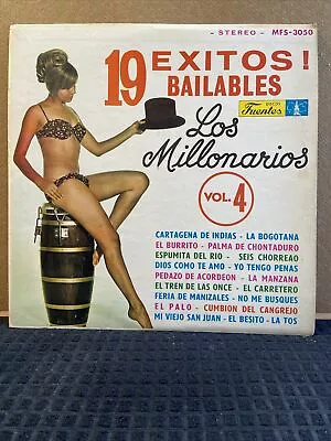 Los Millonarios / Fuentes Records / Exitos Bailables” Vol. 4 / LATIN/ Merengue • $13.95