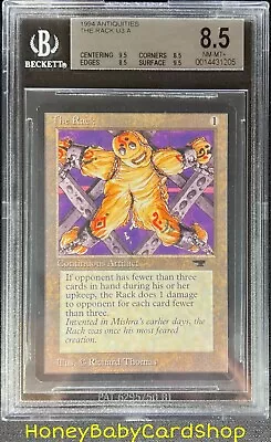 MTG Antiquities 1994 The Rack BGS 8.5Q++ (Baby Quad++) NM/MT+ Old School 93/94 • $59.99