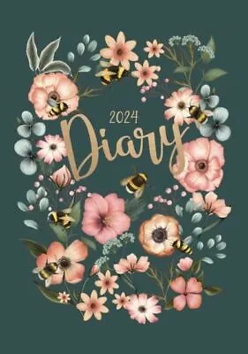 Fashion Diary Floral Bee 2024 Diary A5 • £4.48