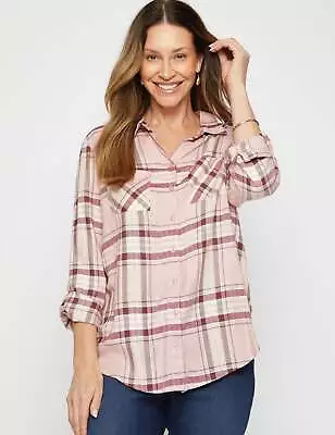 MILLERS - Womens Tops -  Long Sleeve Check Shirt • $31.67