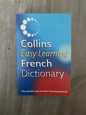 Collins Easy Learning - Collins Easy Learning French Dictionary • £3