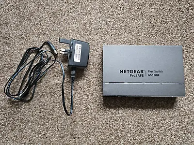 NETGEAR GS108UK 8-port Gigabit Ethernet Unmanaged Switch 8 Port • £13